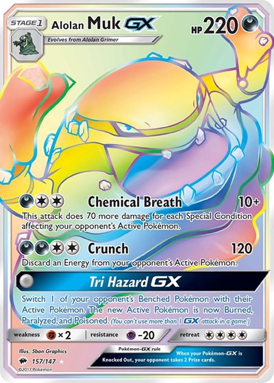 ALOLAN MUK GX 157/147