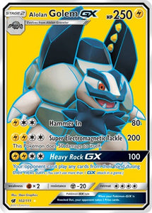 ALOLAN GOLEM GX 102/111