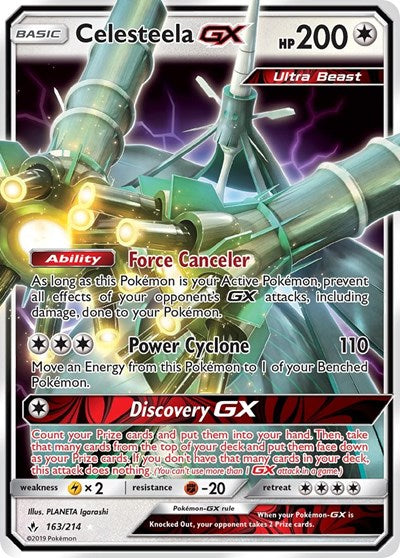 CELESTEELA GX 163/214