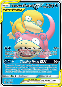 SLOWPOKE & PSYDUCK GX 217/236