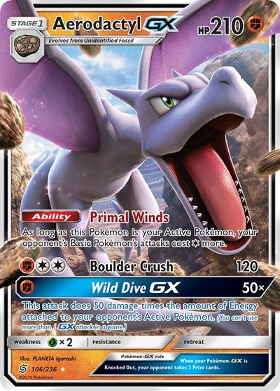 AERODACTYL GX 106/236