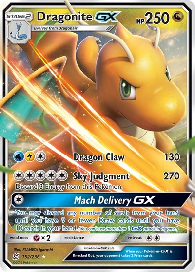 DRAGONITE GX 152/236