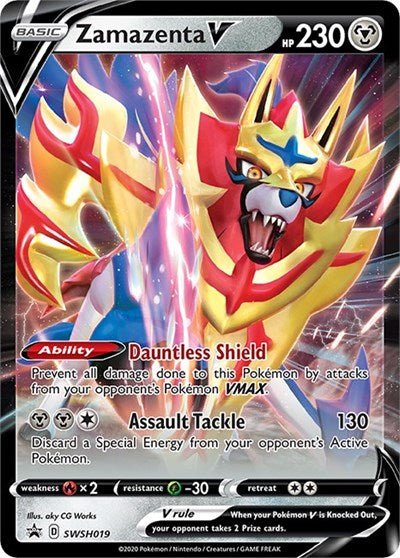 ZAMAZENTA V SWSH019