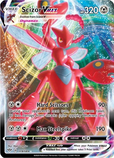 SCIZOR VMAX 119/189