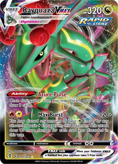 RAYQUAZA VMAX 111/203