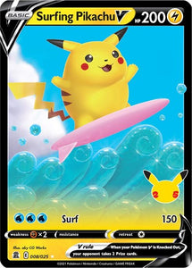 SURFING PIKACHU V 008/025