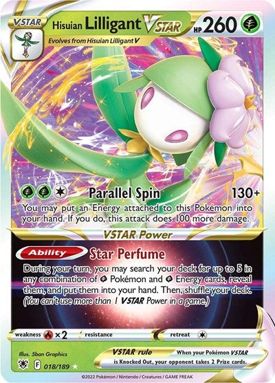 HISUIAN LILLIGANT VSTAR 018/189