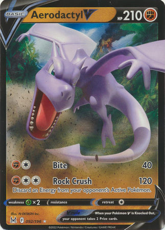 AERODACTYL V 092/196