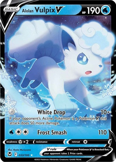 ALOLAN VULPIX V 033/195