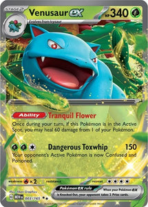 VENUSAUR EX 003/165