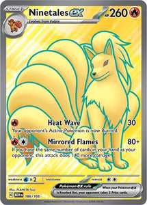 NINETALES EX 186/165