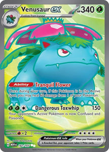 VENUSAUR EX 182/165