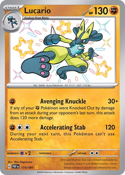 LUCARIO 174/091