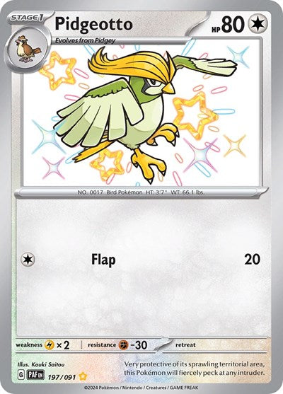 PIDGEOTTO 197/091