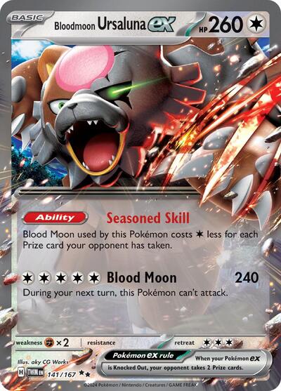 BLOODMOON URSALUNA EX 141/167