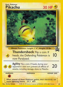 PIKACHU BLACK STAR PROMO 27