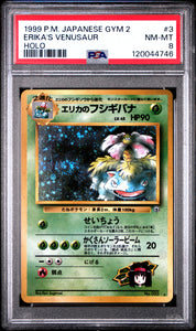 Erika's Venusaur Holo Psa 8