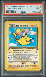 Flying Pikachu Black Star Promo 25 Psa 9