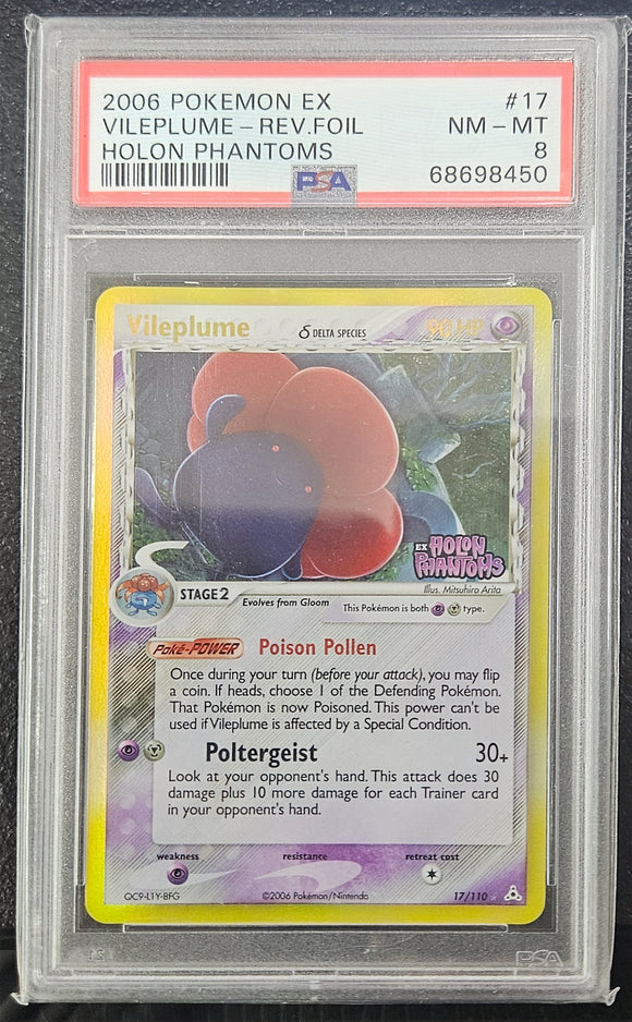 Vileplume - Rev. Holo 17/110 Psa 8