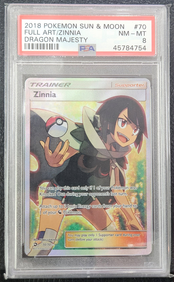 Zinnia 70/70 Psa 8