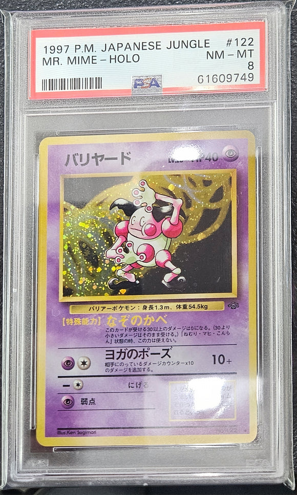 Mr Mime - Holo Psa 8