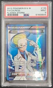 Colress 135/135 Psa 9 Slab has  chip bottom right corner