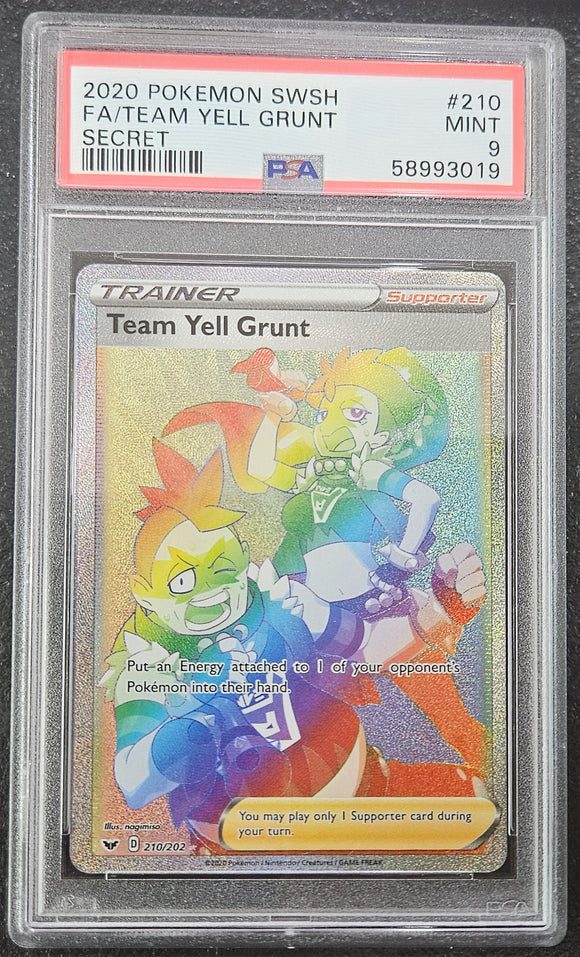 Team Yell Grunt 210/202 Psa 9