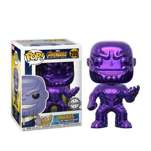 Funko POP! Vinyl Figure - 289 Avengers Infinity Wars - Thanos (Purple Chrome)