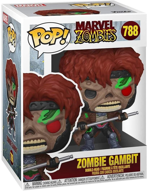 Marvel Zombie Gambit Collectible Model Bobble