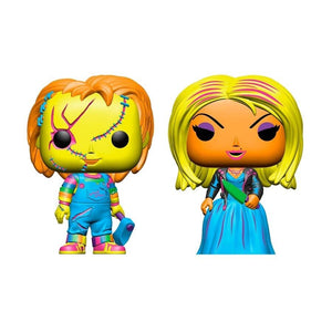 Bride Of Chucky - Tiffany & Chucky Blacklight Pop! Vinyl Figure 2 Pack