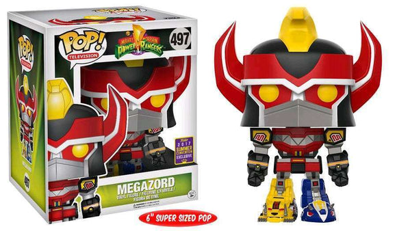 Television Power Rangers 6 Inch Megazord #497 SDCC 2017 Exclusive
