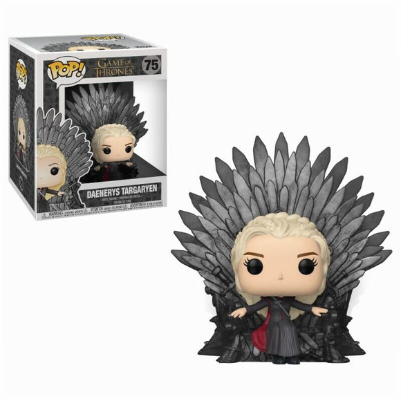 Daenerys Targaryen Iron Throne Game of Thrones POP! Deluxe #75