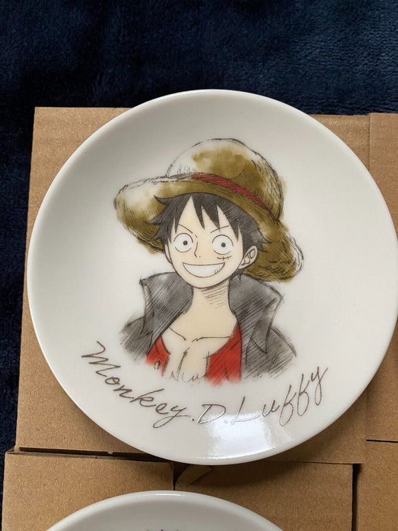 One Piece Art Dish Plate Ichiban Kuji Eiishiro Oda Shueisha Bandai Japan