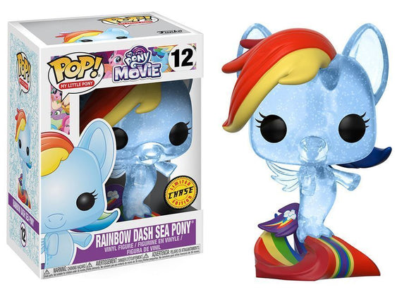 My Little Pony Movie Rainbow Dash Sea Pony Limited Edition Chase #12