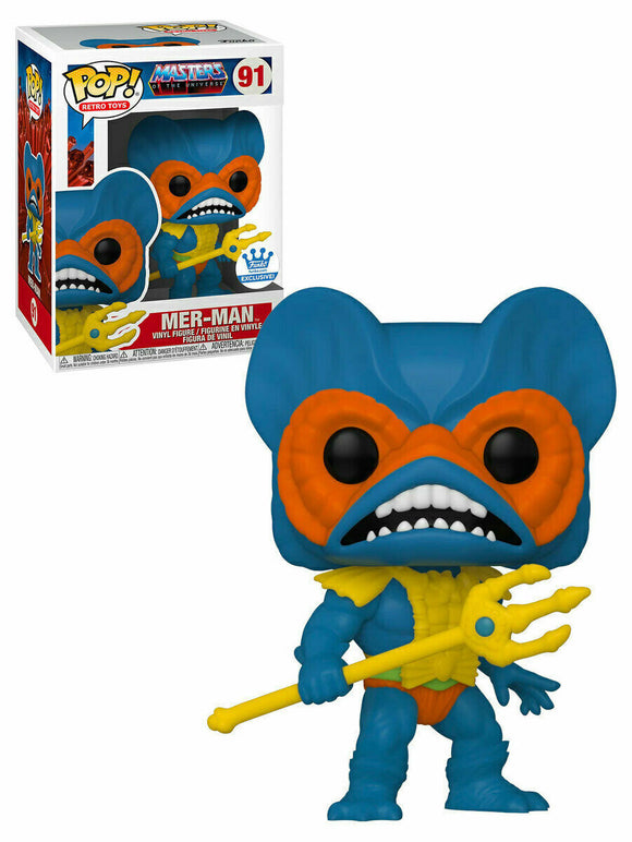 Mer-man Blue Funko Exclusive Pop! Vinyl Masters Of The Universe #91