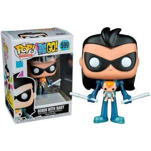 Teen Titans Go! - Robin as Nightwing with Baby US Exclusive Pop