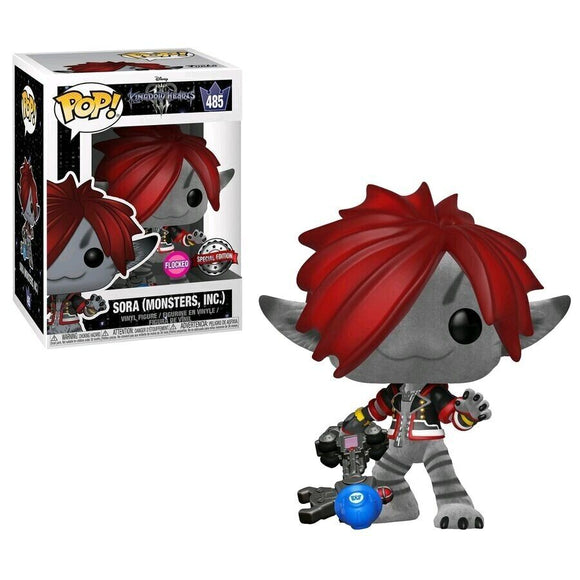 Kingdom Hearts 3 - Sora (Monsters Inc) Flocked US Exclusive Pop