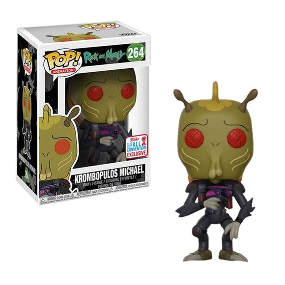 Rick and Morty Krombopulos Michael NYCC Exclusive Pop! Vinyl Figure #264