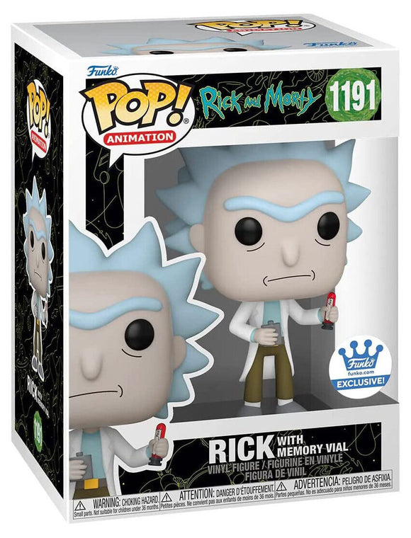 Animation Rick & Morty #1191 Rick With Memory Vial - Limited Funko
