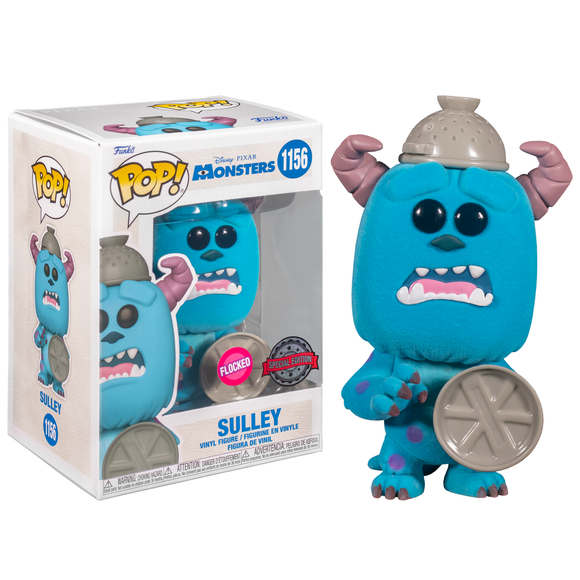 Monsters Inc Sulley with Lid Flocked Special Edition #1156