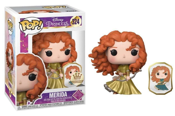 Disney Ultimate Princess Celebration Princess Merida #324 [with Cross