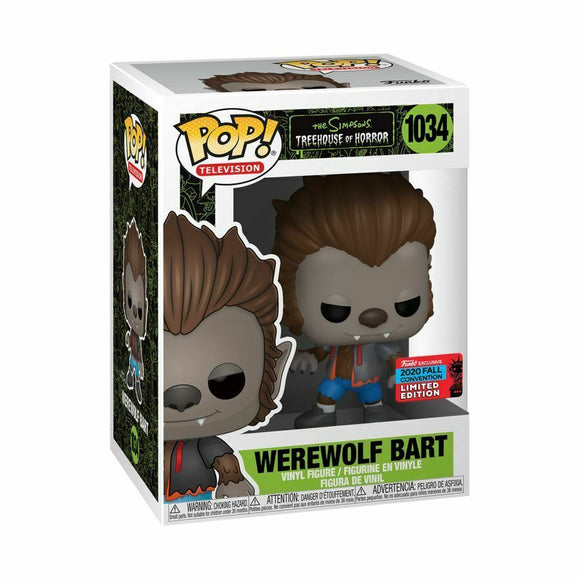 The Simpsons - Bart Werewolf NYCC 2020 US Exclusive Pop! Vinyl [RS]