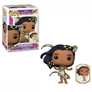 Disney Princess Pocahontas with leaves Exclusive Pin 1077 vinyl figure