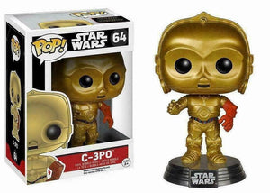 Star Wars THE FORCE AWAKENS #64 C-3PO Red Arm Excellent Cond