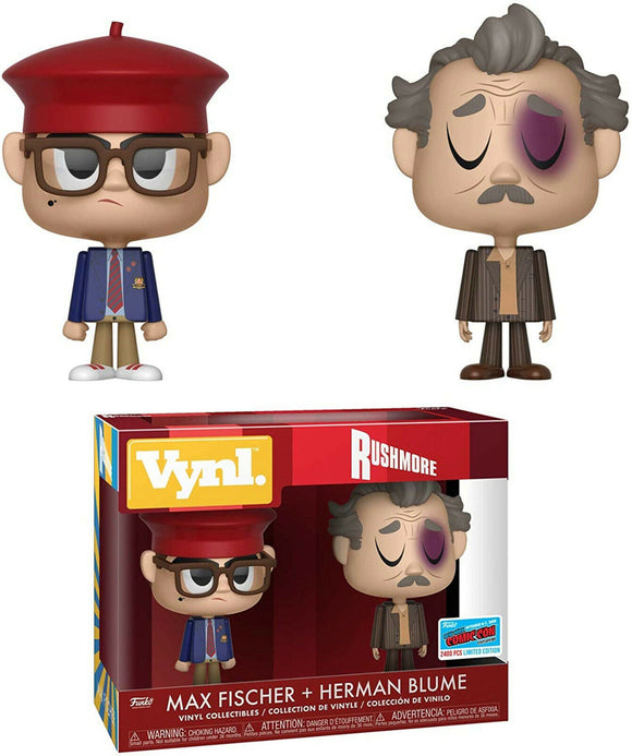 Max Fischer + Herman Blume (2 Pack) - Rushmore - Funko Vynl - 2400 Pcs