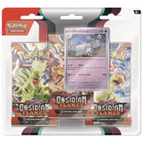 Pokemon TCG Obsidian Flames Three Booster Blister