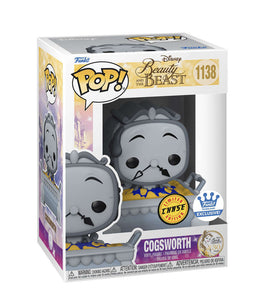 Disney Beauty and the Beast -Cogsworth #1138 CHASE