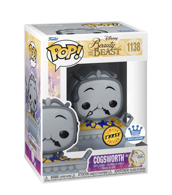 Disney Beauty and the Beast -Cogsworth #1138 CHASE