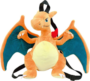 Pokemon Plush Backpack Charizard Pokémon Pocket Monster Rucksack Bag