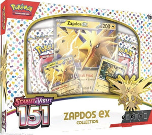 Pokemon TCG: Scarlet & Violet - 151 - Zapdos ex Collection